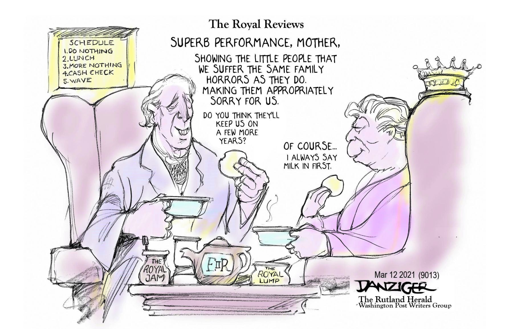 Jeff Danziger cartoon